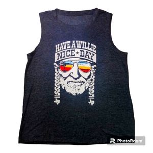 Willie Nelson tank top